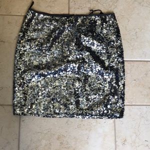 Sequined skirt